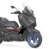 Yamaha Xmax 250-300 Sağ Ön Göğüs Ara Kapak Parlak Siyah 2023-2025 - BMKF835K00P1 - Ride4Moto