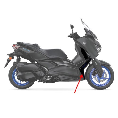Yamaha Xmax 250-300 Sağ Ön Göğüs Ara Kapak Parlak Siyah 2023-2025 - BMKF835K00P1 - Ride4Moto