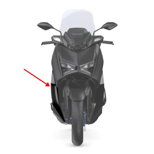 Yamaha Xmax 250-300 Sağ Ön Göğüs Ara Kapak Parlak Siyah 2023-2025 - BMKF835K00P1 - Ride4Moto