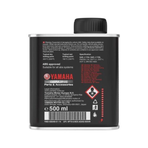 Yamaha Yamalube Fren Hidroliği DOT 5.1 0.5 L - YMD650490115 - Ride4Moto
