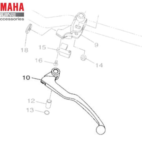 Yamaha Yzf R25 - MT25 Debriyaj Maneti 1WDH391200 - Ride4Moto