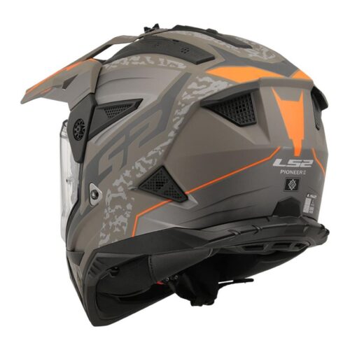 LS2 Pioneer 2 Devor Kum Rengi Enduro Kask - Ride4Moto