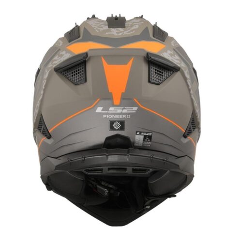 LS2 Pioneer 2 Devor Kum Rengi Enduro Kask - Ride4Moto