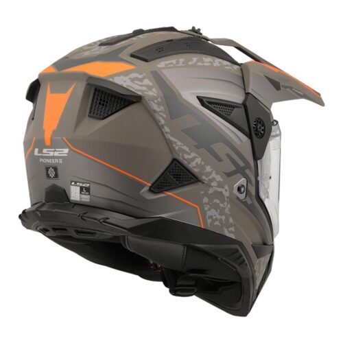 LS2 Pioneer 2 Devor Kum Rengi Enduro Kask - Ride4Moto