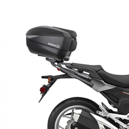 Shad SH58X Arka Çanta Siyah Carbon ve Sırt Dayama Pedi - Ride4Moto