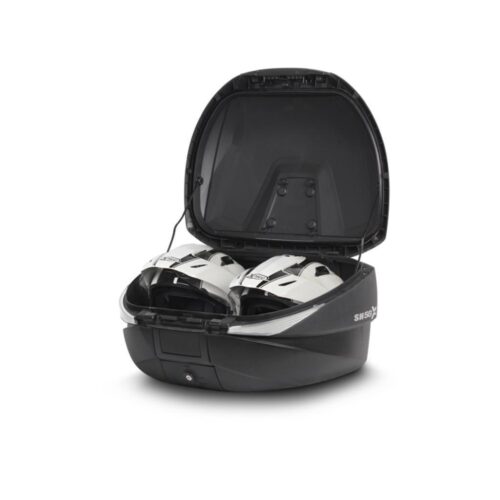 Shad SH58X Arka Çanta Siyah Carbon ve Sırt Dayama Pedi - Ride4Moto