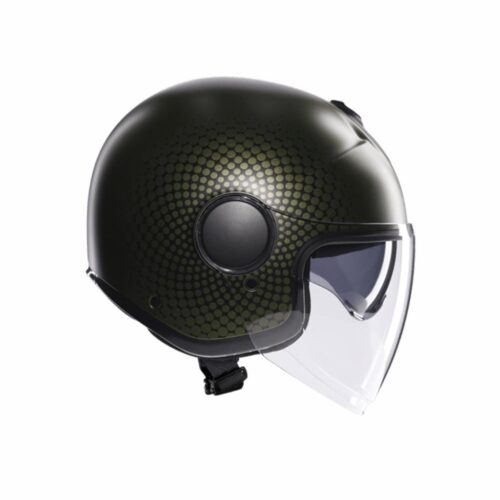 AGV Eteres Andora Mat Yeşil-Siyah Kask - Ride4Moto