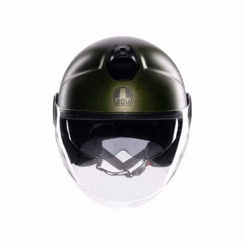 AGV Eteres Andora Mat Yeşil-Siyah Kask - Ride4Moto