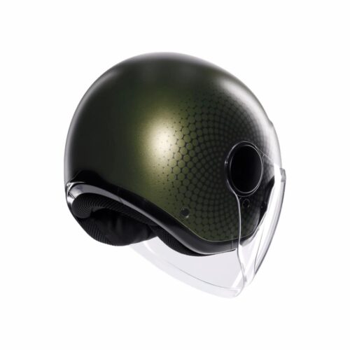 AGV Eteres Andora Mat Yeşil-Siyah Kask - Ride4Moto