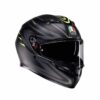 AGV K3 Syth Mat Siyah-Sarı Fluo Kask - Ride4Moto