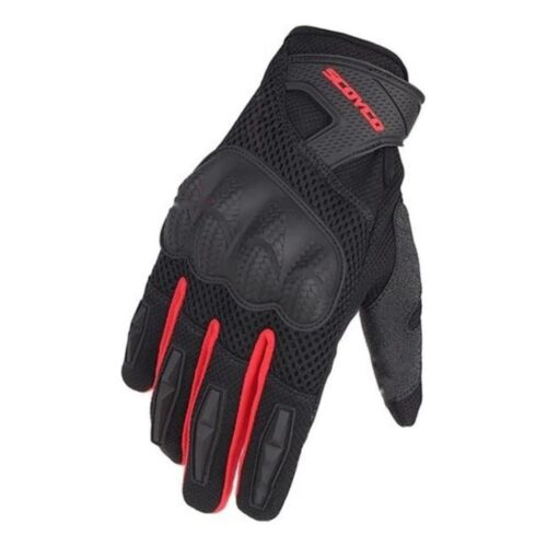 Scoyco Mc-58 Yazlık Motosiklet Eldiveni Kırmızı Eldiven