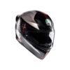 Agv K1 S Lap Matt Black Grey Red Kapalı Kask - Ride4Moto