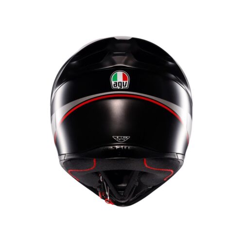 Agv k1 s lap matt black grey red kapalı kask - ride4moto Agv K1 S Lap Matt Black Grey Red Kapalı Kask - Ride4Moto