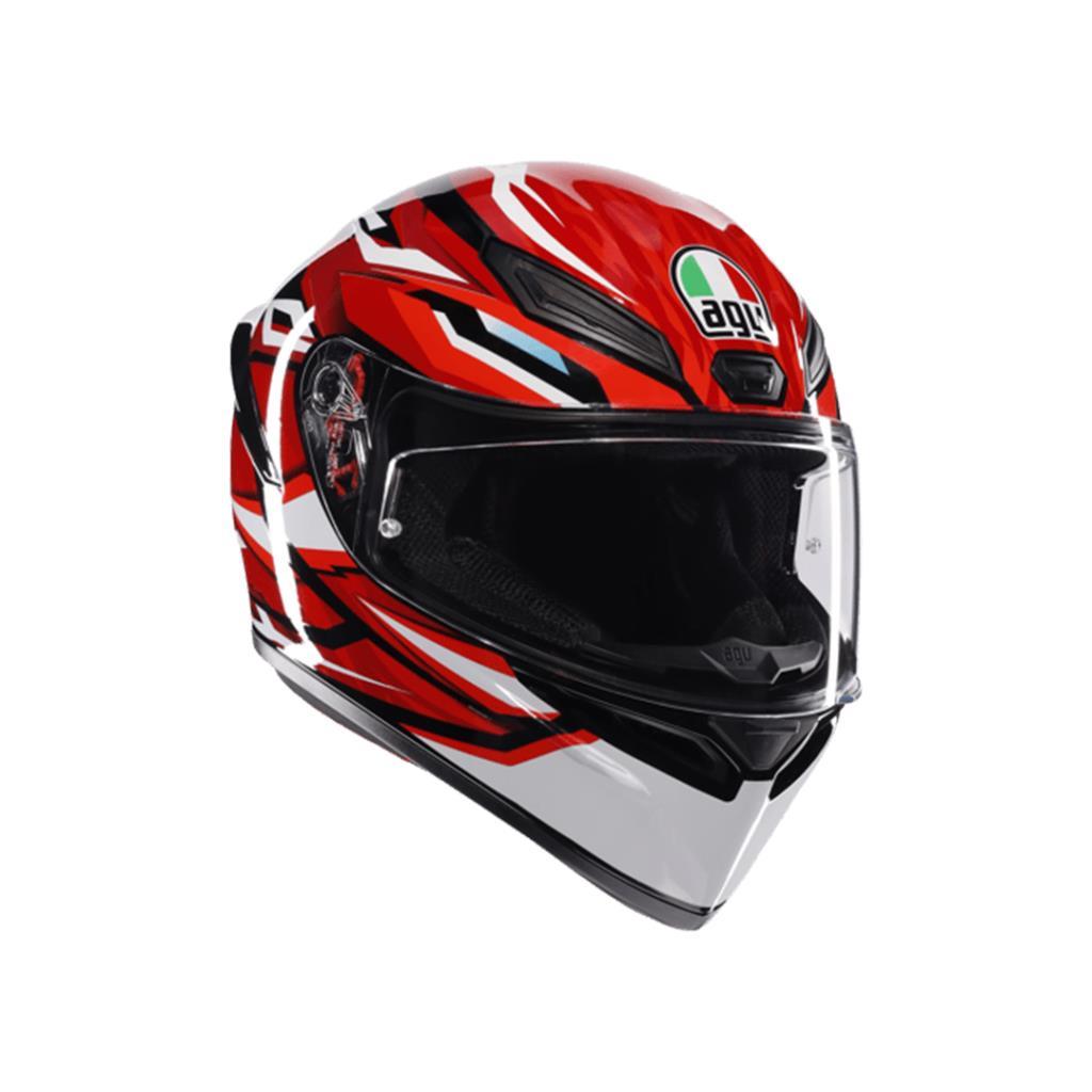 Agv k1 s lion black red white configuration kapalı kask - ride4moto Agv K1 S Lion Black Red White Configuration Kapalı Kask