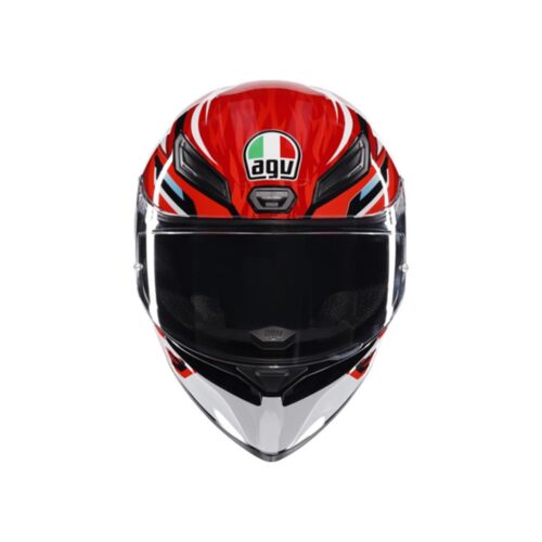 Agv k1 s lion black red white configuration kapalı kask - ride4moto Agv K1 S Lion Black Red White Configuration Kapalı Kask - Ride4Moto