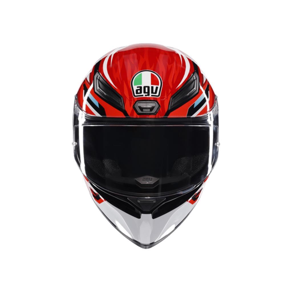 Agv k1 s lion black red white configuration kapalı kask - ride4moto Agv K1 S Lion Black Red White Configuration Kapalı Kask - Görsel 2