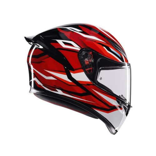 Agv k1 s lion black red white configuration kapalı kask - ride4moto Agv K1 S Lion Black Red White Configuration Kapalı Kask - Ride4Moto