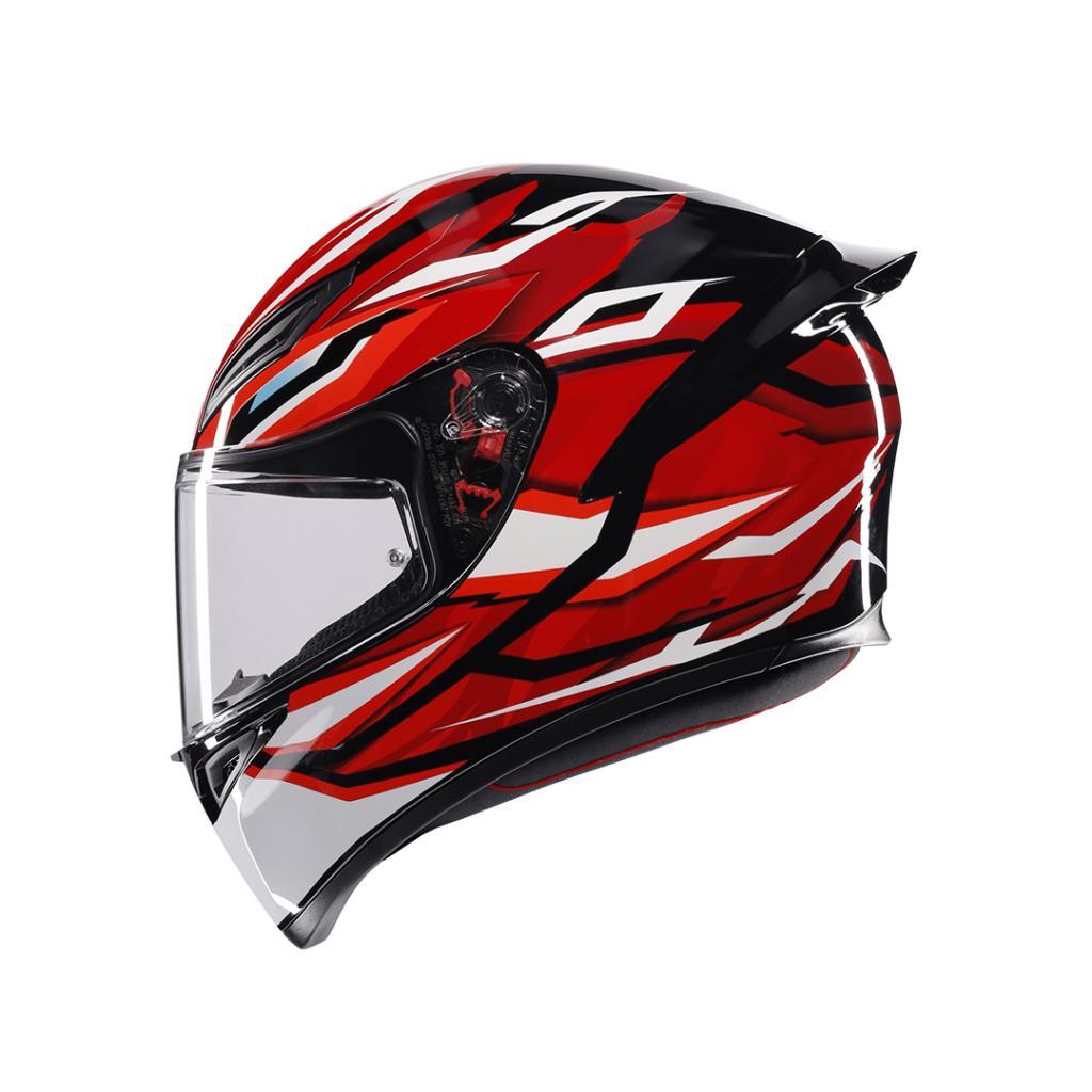 Agv k1 s lion black red white configuration kapalı kask - ride4moto Agv K1 S Lion Black Red White Configuration Kapalı Kask - Görsel 5