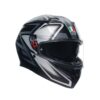 Agv k3 compound matt black grey kapalı kask - ride4moto Agv K3 Compound Matt Black Grey Kapalı Kask - Ride4Moto