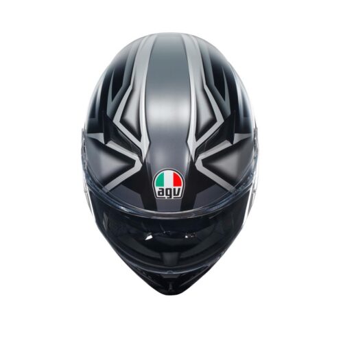 Agv k3 compound matt black grey kapalı kask - ride4moto Agv K3 Compound Matt Black Grey Kapalı Kask - Ride4Moto