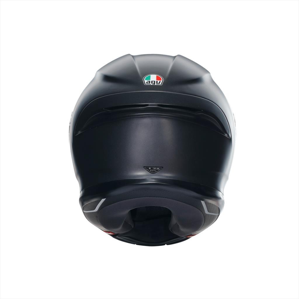 Agv k6 s mono matt black kapalı kask - ride4moto Agv K6 S Mono Matt Black Kapalı Kask - Görsel 6