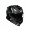 AGV K7 Kyber Matt Grey Yellow Fluo Kapalı Kask - Ride4Moto