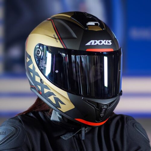 Axxis draken s kask - mat gold-siyah - ride4moto Axxis Draken S Kask - Mat Gold-Siyah - Ride4Moto