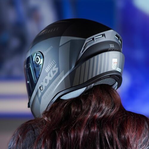 Axxis draken s kask - mat siyah-gri - ride4moto Axxis Draken S Kask - Mat Siyah-Gri - Ride4Moto