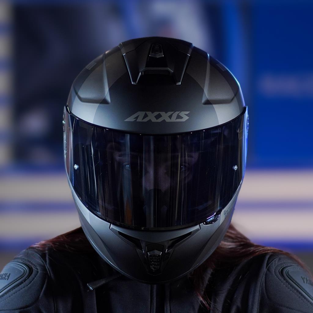 Axxis draken s kask - mat siyah-gri - ride4moto Axxis Draken S Kask - Mat Siyah-Gri - Görsel 9