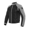 Dainese Sevilla Air Black Charcoal Gray Tekstil Motosiklet Montu - Ride4Moto