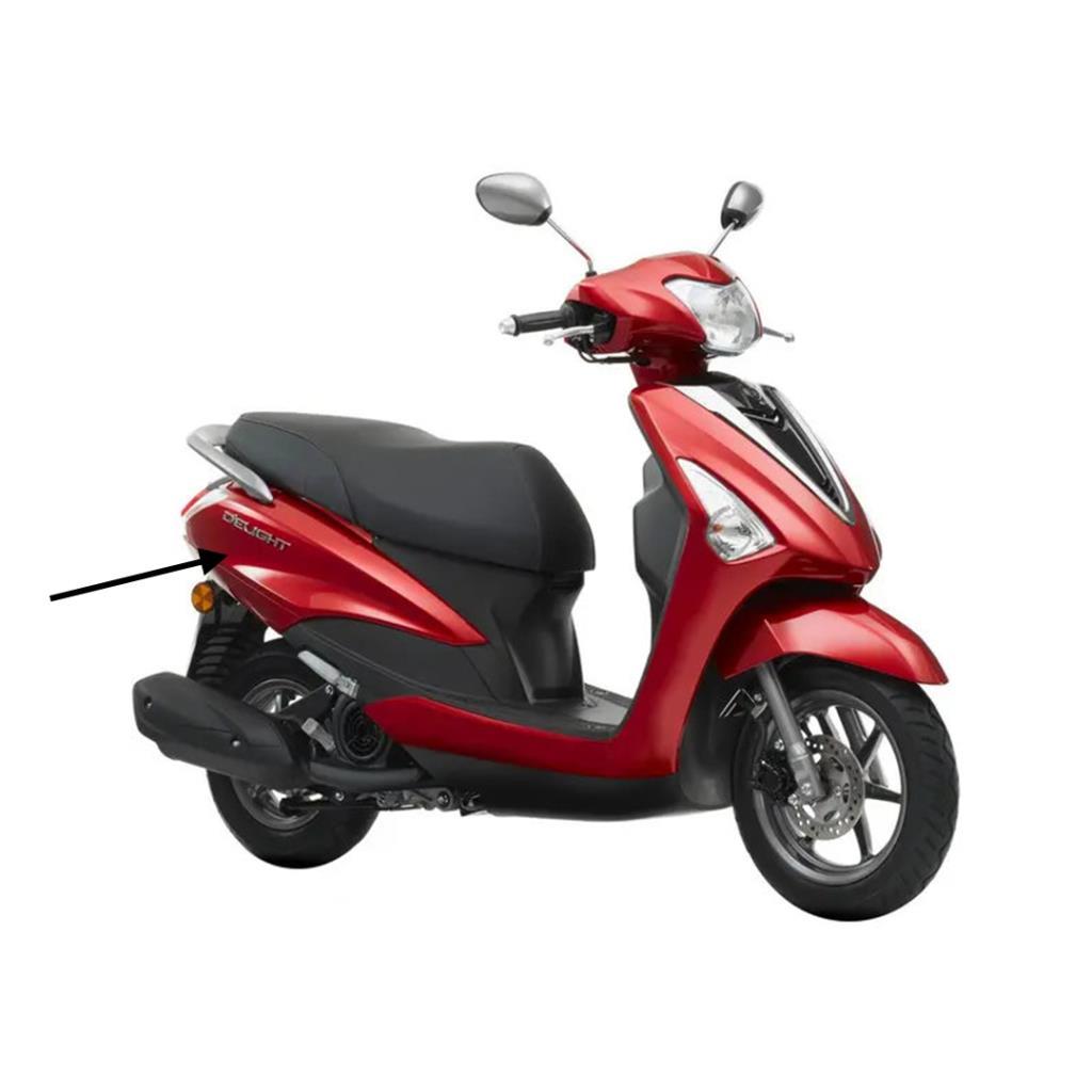 Delight 125 sele altı sağ yan grenaj kırmızı (2017) - 2tdf173100p0 - ride4moto Delight 125 Sele Altı Sağ Yan Grenaj Kırmızı (2017) - 2TDF173100P0