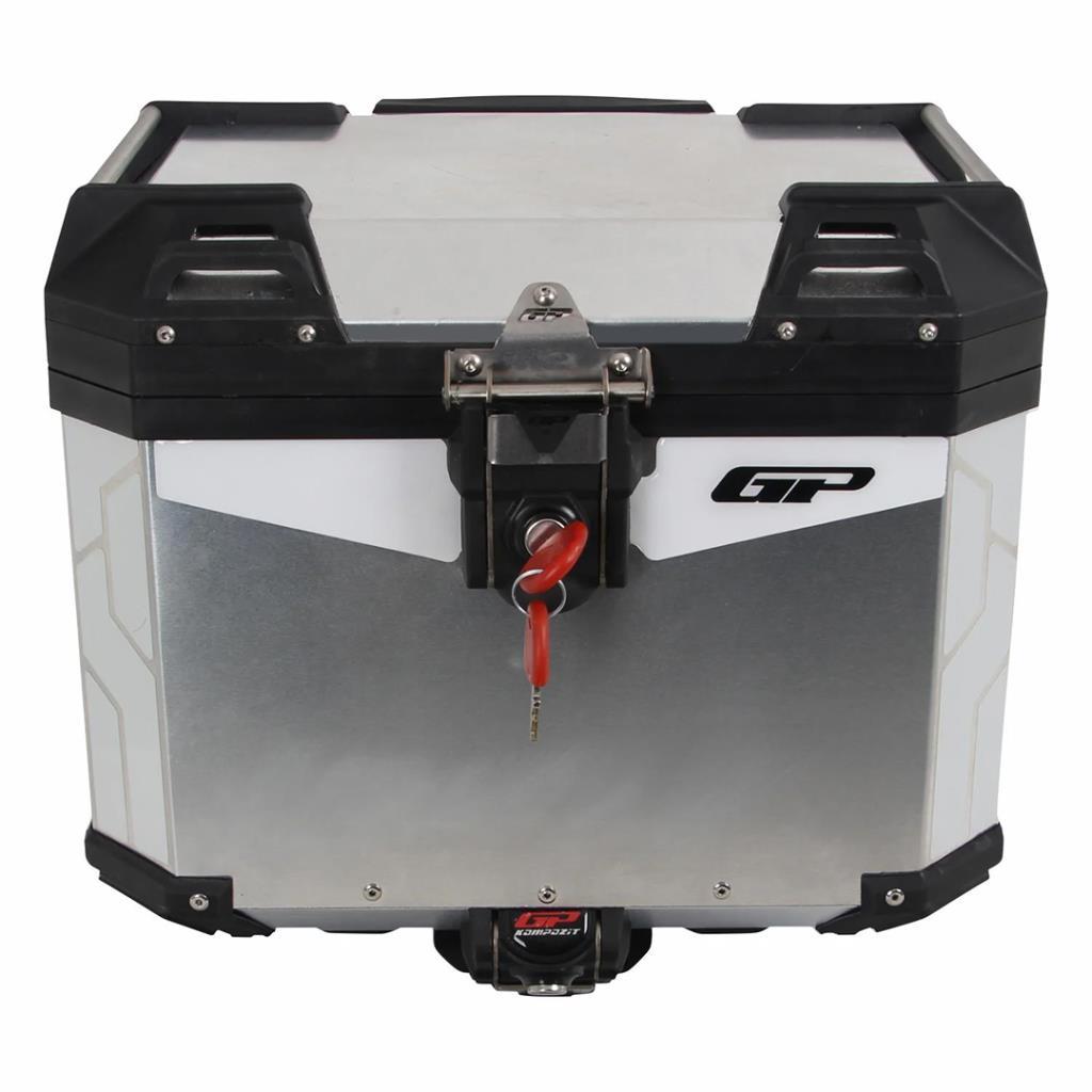 Gp kompozit 37 lt alüminyum topcase (arka çanta) gri - ride4moto GP Kompozit 37 LT Alüminyum Topcase (Arka Çanta) Gri
