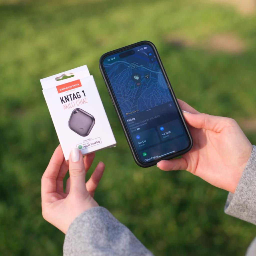 Knmaster kntag 1 apple ve android uyumlu akıllı takip cihazı - ride4moto KNMASTER KNTAG 1 Apple ve Android Uyumlu Akıllı Takip Cihazı - Görsel 4