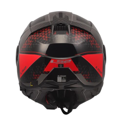 Ls2 advant 2 astral kırmızı-siyah çene açılır kask - ride4moto LS2 Advant 2 Astral Kırmızı-Siyah Çene Açılır Kask - Ride4Moto