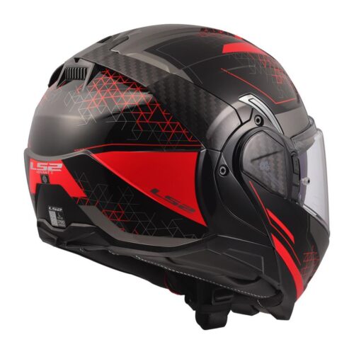 Ls2 advant 2 astral kırmızı-siyah çene açılır kask - ride4moto LS2 Advant 2 Astral Kırmızı-Siyah Çene Açılır Kask - Ride4Moto
