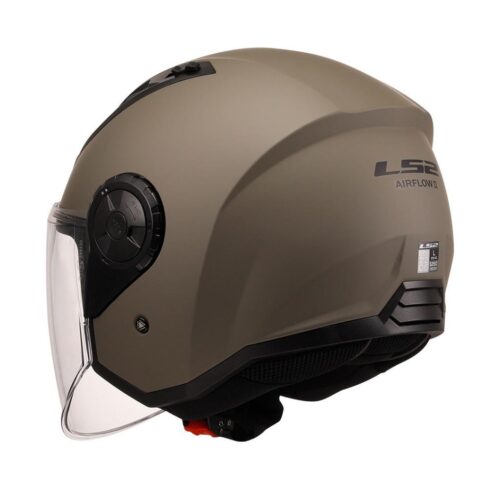 LS2 Airflow 2 Mat Kum Açık Yüz Yarım Kask - Ride4Moto