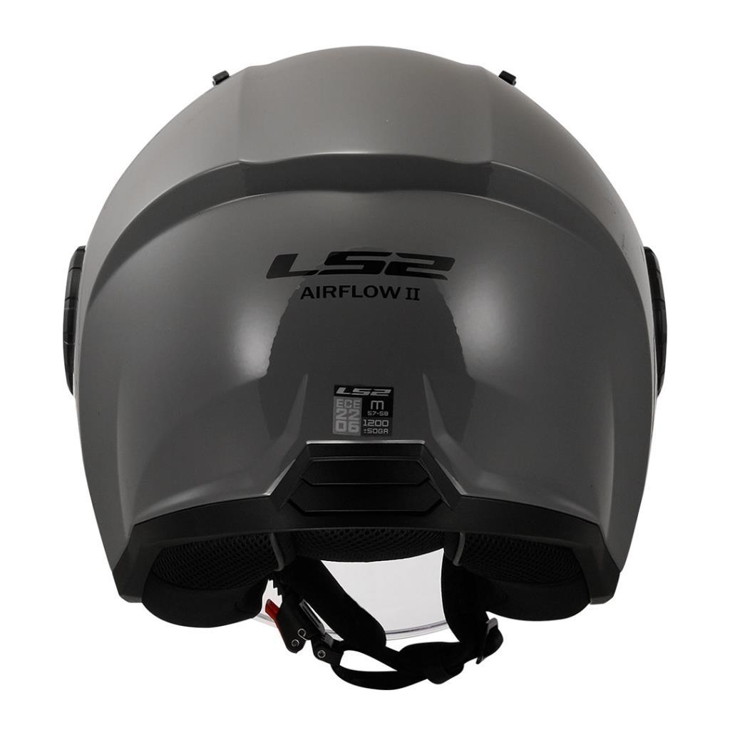 Ls2 airflow 2 nardo gri yarım kask - ride4moto LS2 Airflow 2 Nardo Gri Yarım Kask - Görsel 5