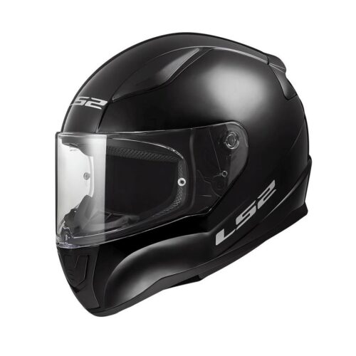 LS2 Rapid 2 Parlak Siyah Kask