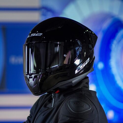 Ls2 rapid 2 race parlak siyah kask ve şeffaf vizör - ride4moto LS2 Rapid 2 Race Parlak Siyah Kask ve Şeffaf Vizör - Ride4Moto