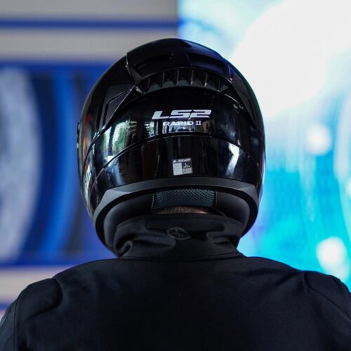Ls2 rapid 2 race parlak siyah kask ve şeffaf vizör - ride4moto LS2 Rapid 2 Race Parlak Siyah Kask ve Şeffaf Vizör - Ride4Moto