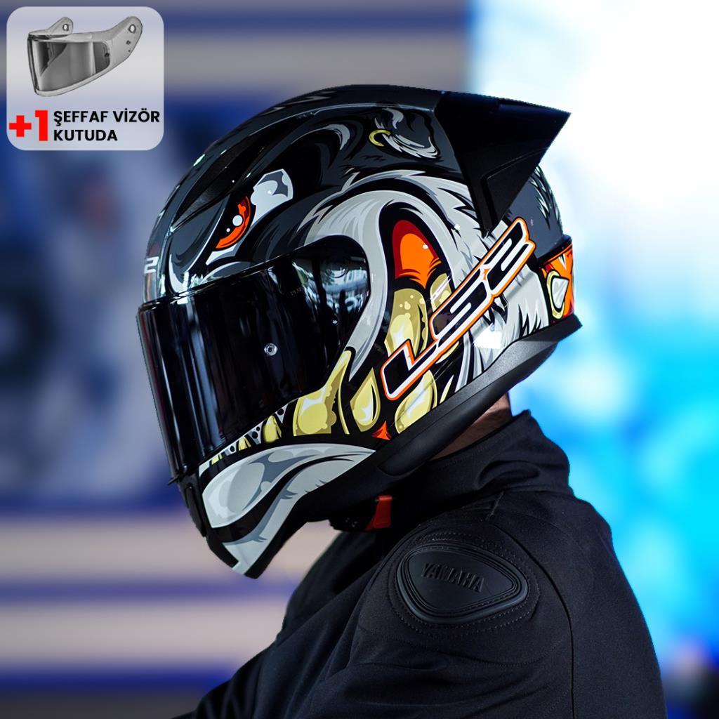 Ls2 rapid 2 race spox gri-kırmızı tam yüz kask ve şeffaf vizör - ride4moto LS2 Rapid 2 Race Spox Gri-Kırmızı Tam Yüz Kask ve Şeffaf Vizör