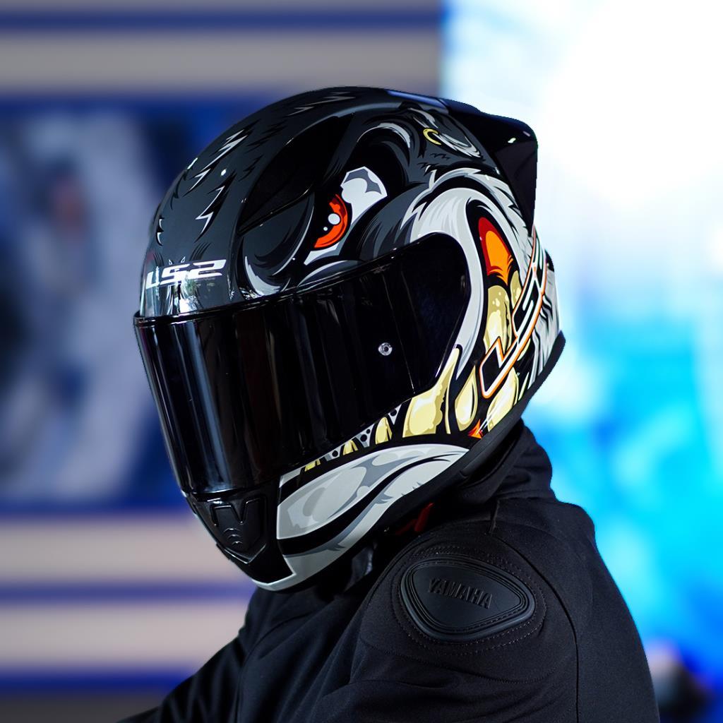 Ls2 rapid 2 race spox gri-kırmızı tam yüz kask ve şeffaf vizör - ride4moto LS2 Rapid 2 Race Spox Gri-Kırmızı Tam Yüz Kask ve Şeffaf Vizör - Görsel 3
