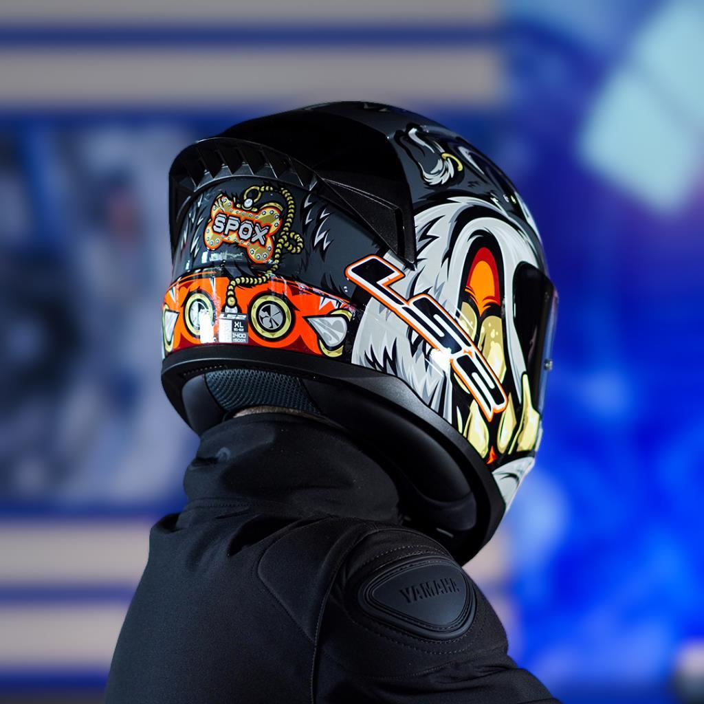 Ls2 rapid 2 race spox gri-kırmızı tam yüz kask ve şeffaf vizör - ride4moto LS2 Rapid 2 Race Spox Gri-Kırmızı Tam Yüz Kask ve Şeffaf Vizör - Görsel 9