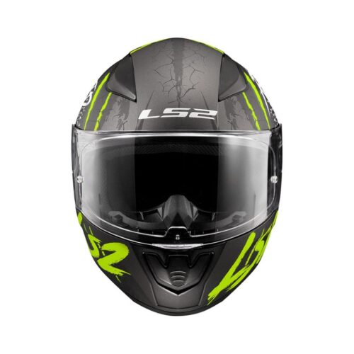 Ls2 rapid 2 raven mat siyah-gri-neon sarı kask - ride4moto LS2 Rapid 2 Raven Mat Siyah-Gri-Neon Sarı Kask - Ride4Moto