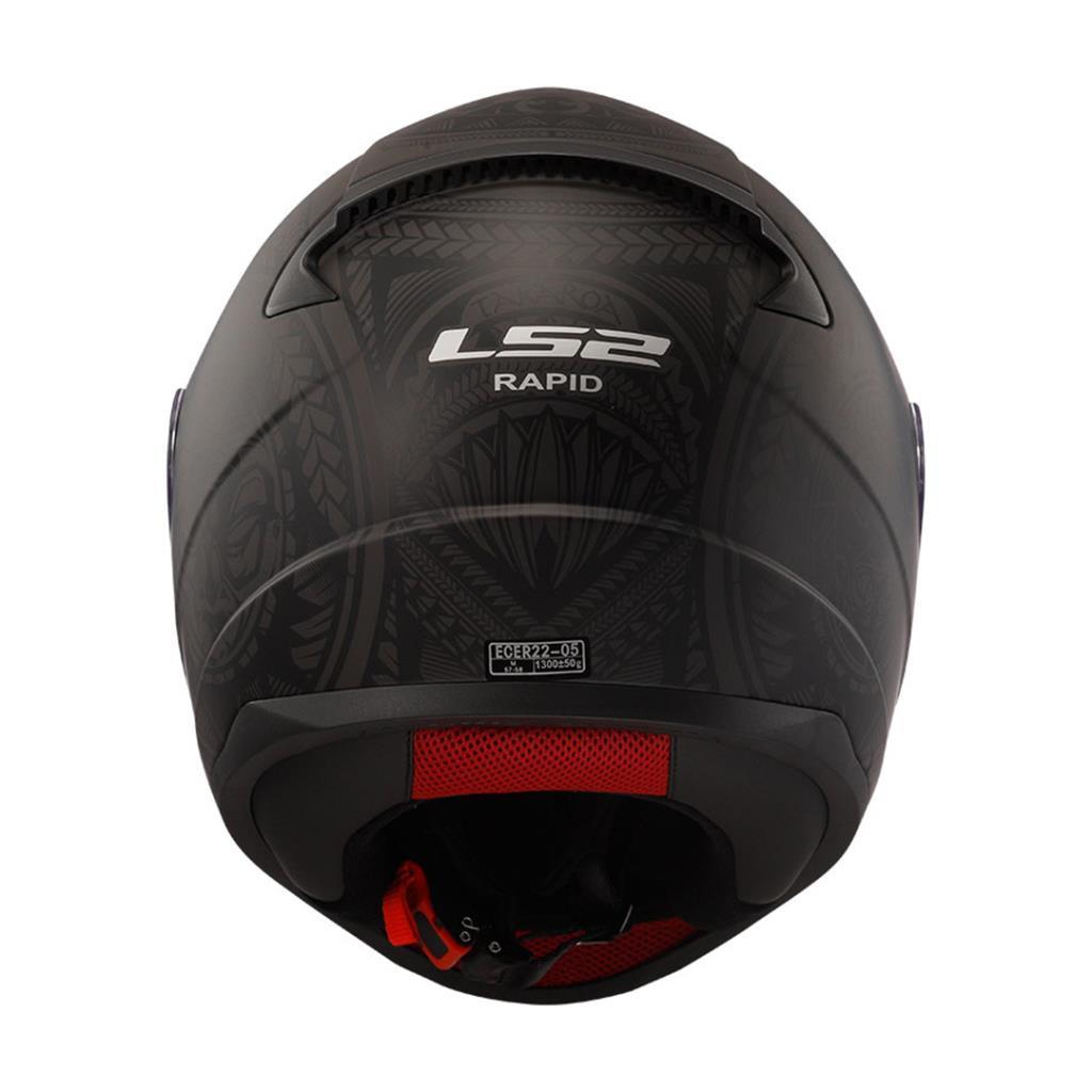 Ls2 rapid takaroa mat siyah kask - ride4moto LS2 Rapid Takaroa Mat Siyah Kask - Görsel 3