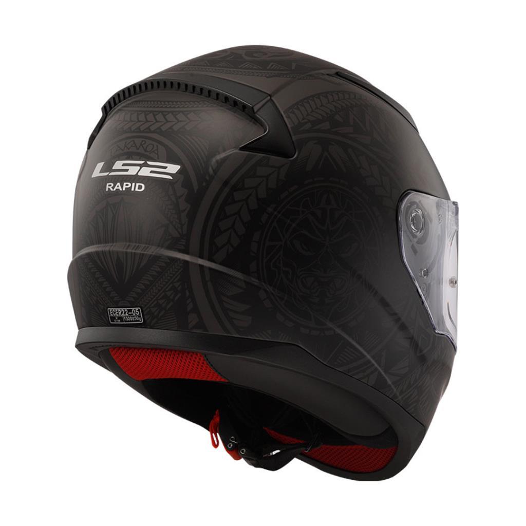 Ls2 rapid takaroa mat siyah kask - ride4moto LS2 Rapid Takaroa Mat Siyah Kask - Görsel 4