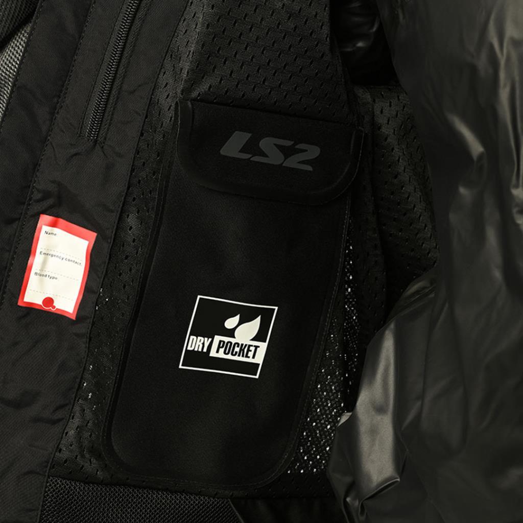 Ls2 riva mont siyah - kırmızı - ride4moto LS2 Riva Mont Siyah - Kırmızı - Görsel 10