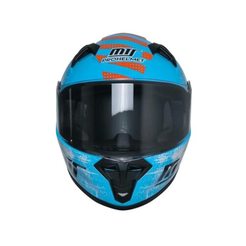 MTS 201 Çocuk Motosiklet ve Bisiklet Kaskı Mavi - Ride4Moto