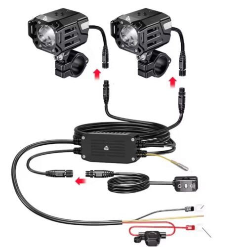 Nukrotech k11 plus sis farı 90w mavi angel - ride4moto Nukrotech K11 Plus Sis Farı 90W Mavi Angel - Ride4Moto