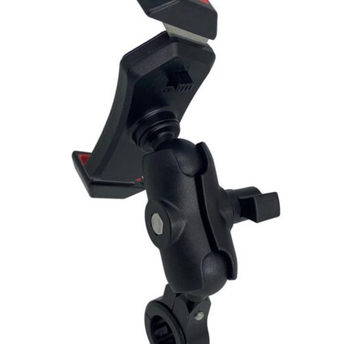 Nukrotech mls-54 mafsallı gidon aparatlı motosiklet telefon tutucu - ride4moto Nukrotech MLS-54 Mafsallı Gidon Aparatlı Motosiklet Telefon Tutucu - Ride4Moto